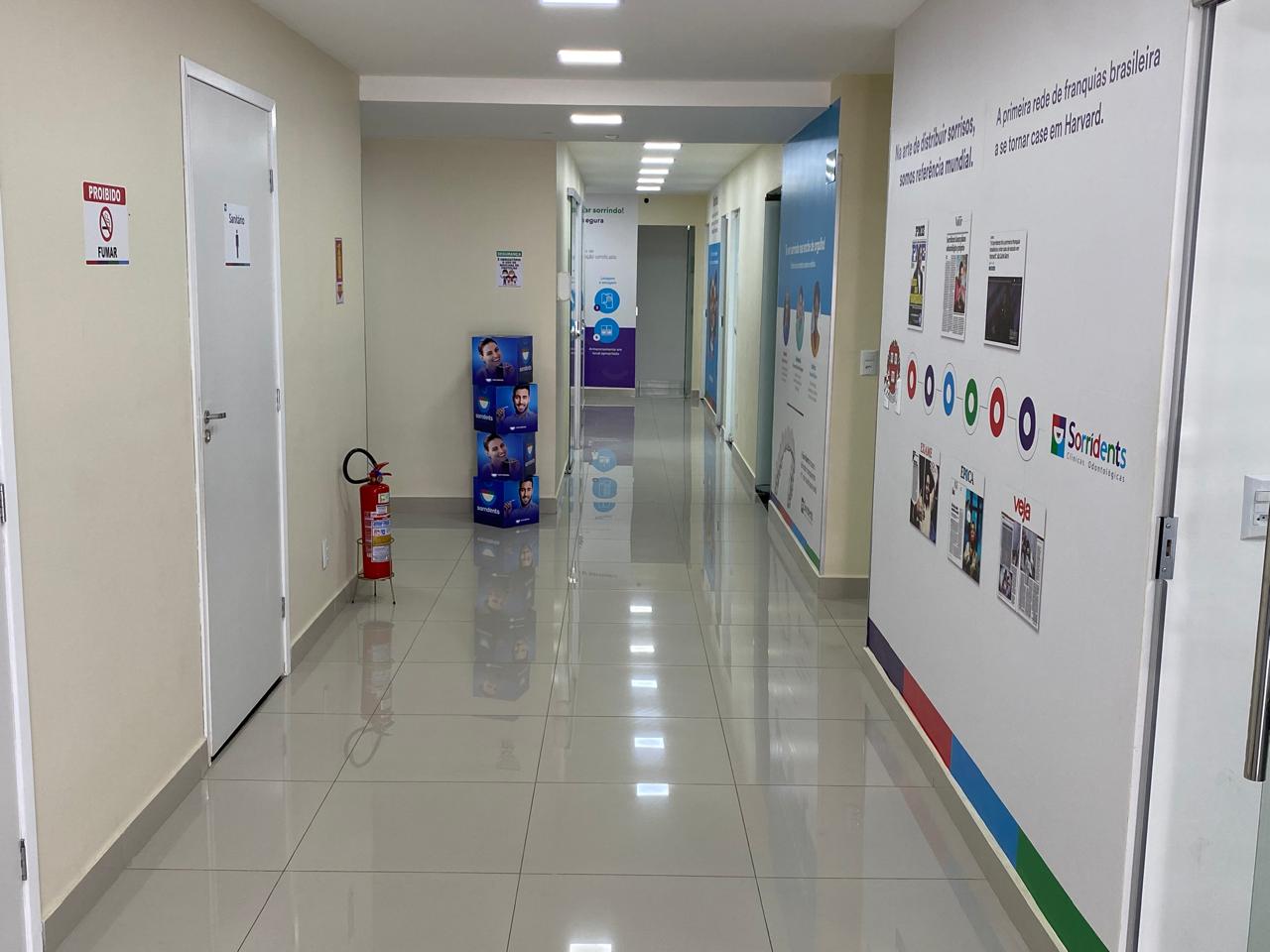 Corredores da unidade Campinas