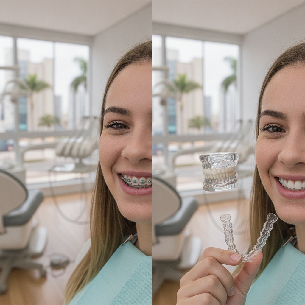 Aparelho Fixo ou Invisalign em Goiânia: Qual Escolher?
