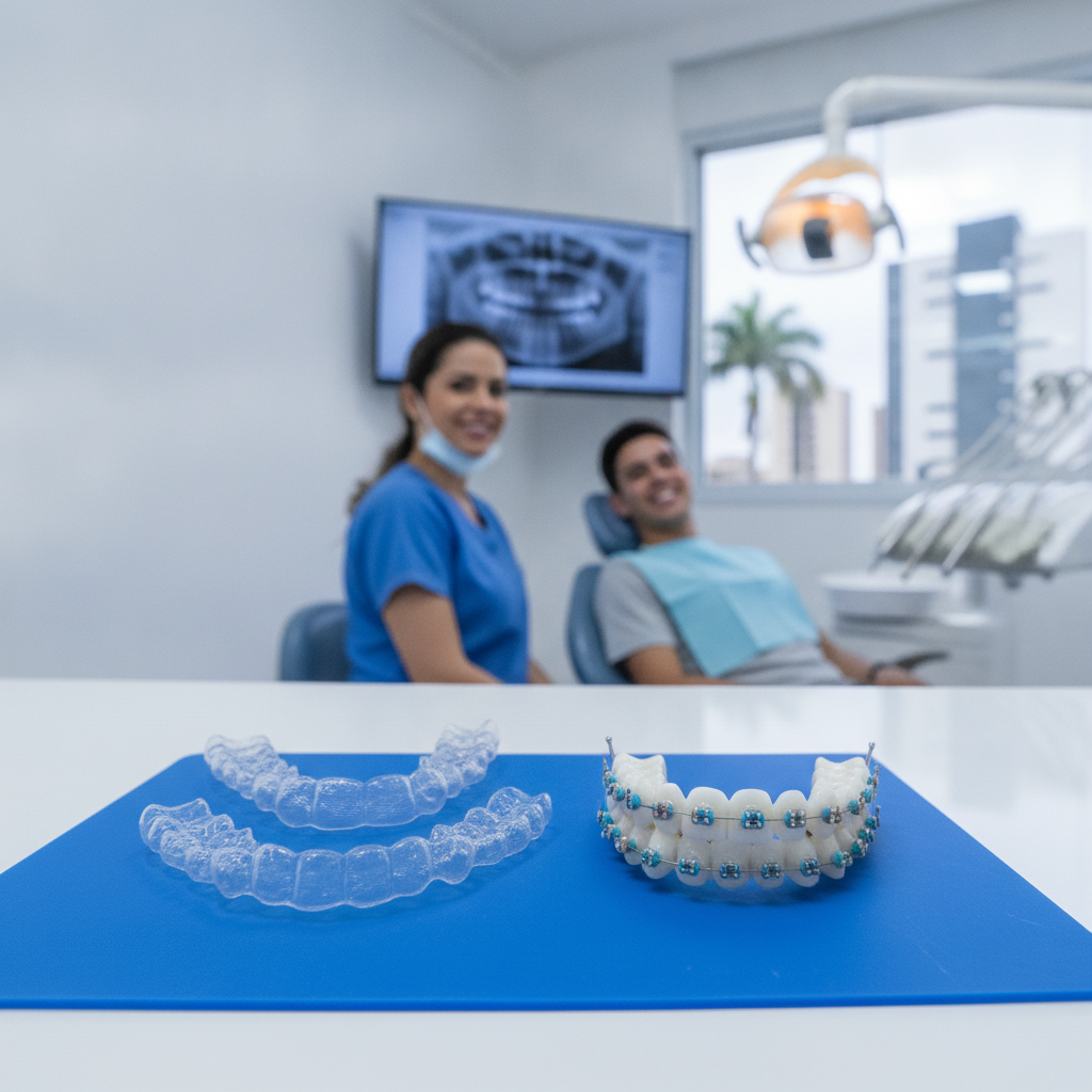 Aparelho Fixo ou Invisalign em Goiânia: Qual Escolher?