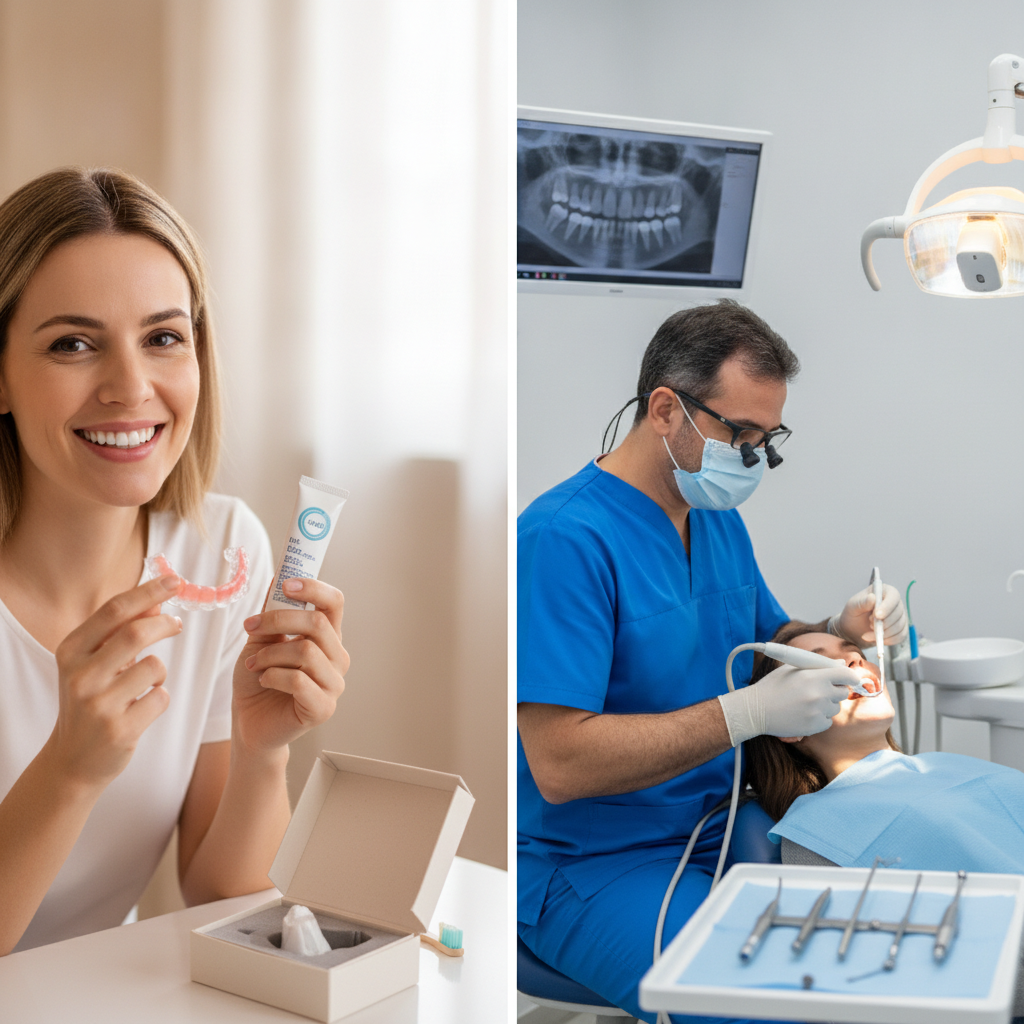 Clareamento Dental Caseiro ou no Consultório em Goiânia: Qual é Melhor?