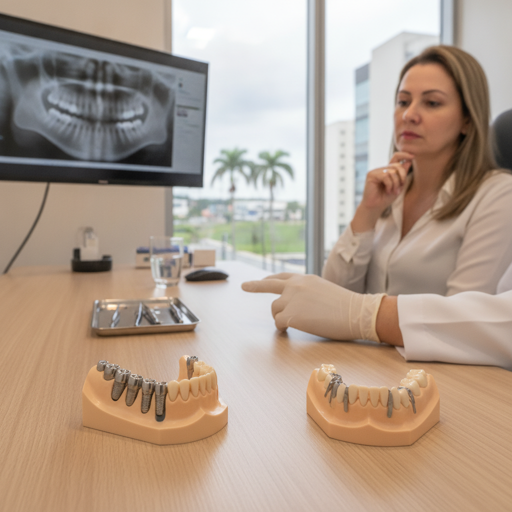 Implante ou Prótese Dentária em Goiânia: Qual Escolher?